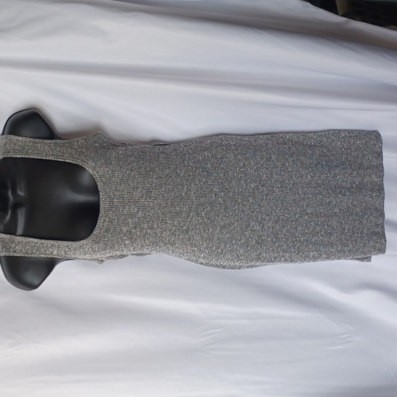 Yoyo 5 | Textured Knit Scoop Neck Bodycon Dress  Large - Picture 1 of 8